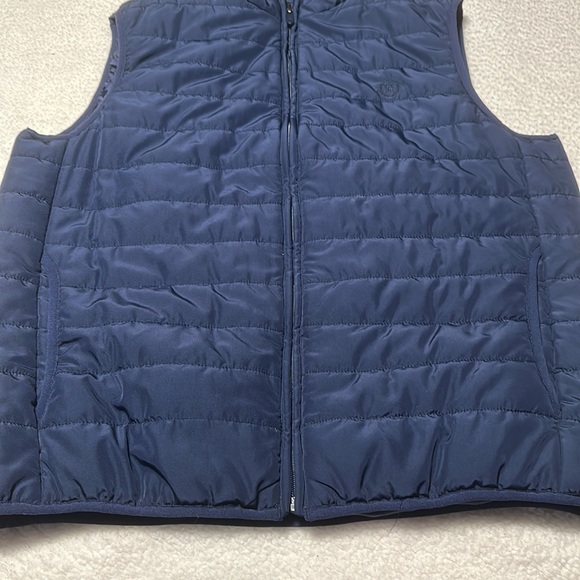Chaps Men’s Navy Packable Puffer Vest, NWT’s, Size XL - Picture 5 of 11